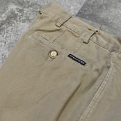 STRUCTURE wide cotton twill slacks