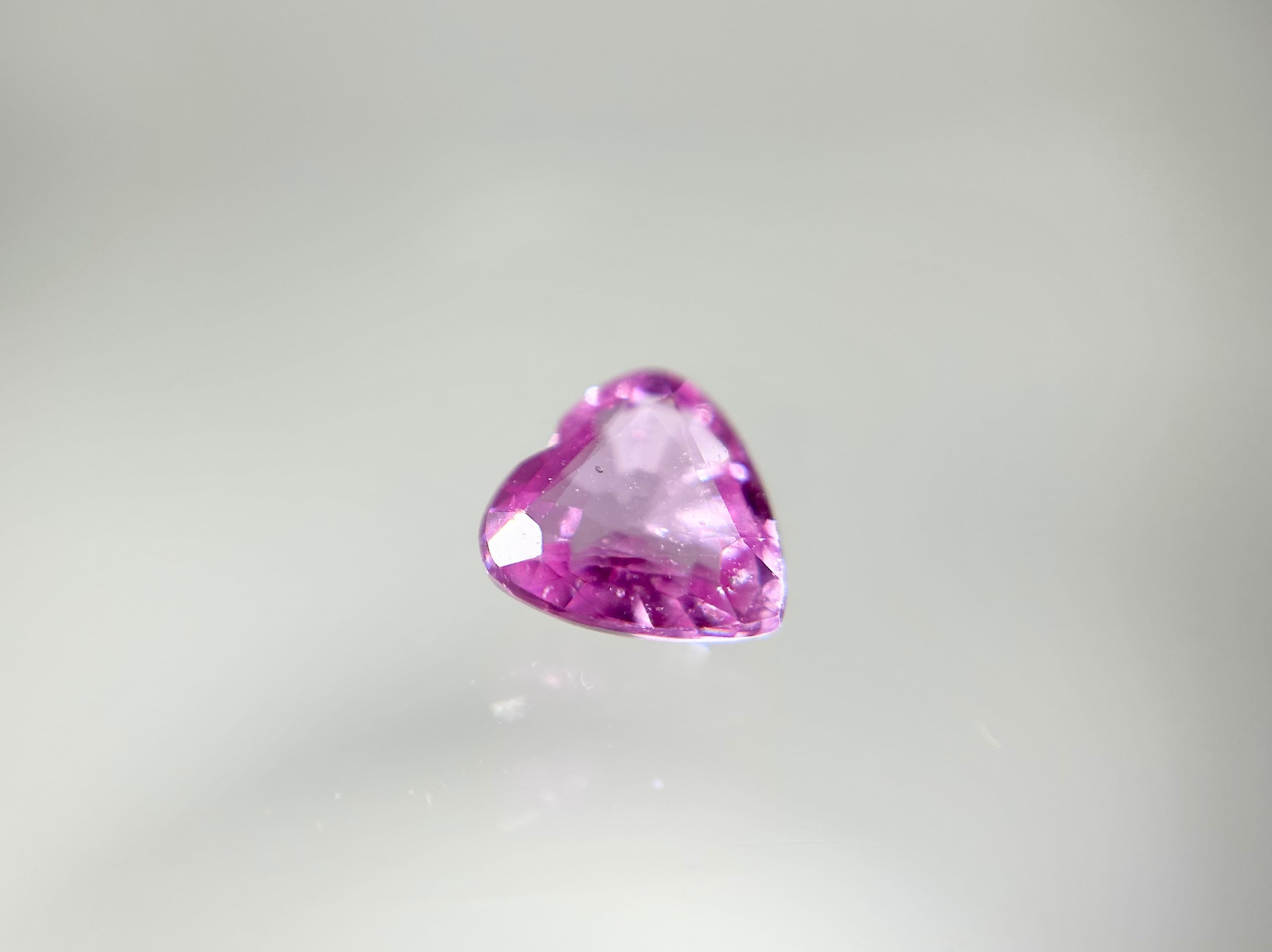 ピンクサファイア ハートシェイプ 0.55ct | 天然石アクセサリー
