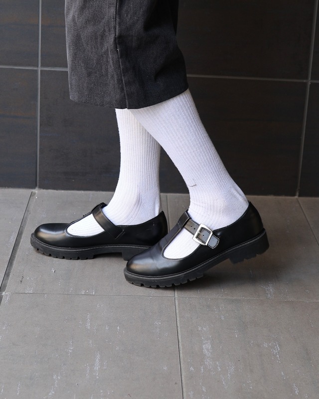t strap loafers