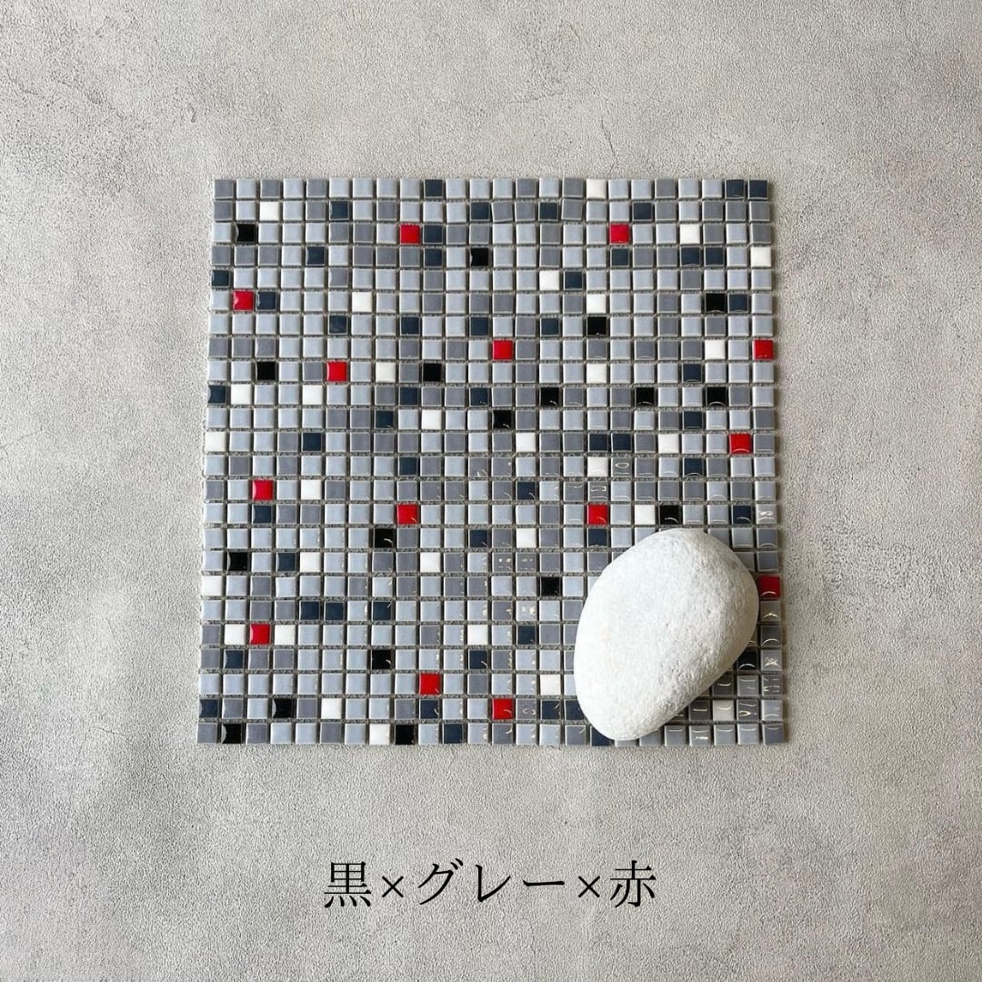 モザイクタイル お好きな色の組み合わせ5枚セット | 石器時代 モザイクタイル お好きな色の組み合わせ5枚セット | 石器時代