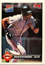 MLBカード 93DONRUSS John Patterson #193 GIANTS