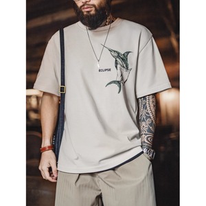 ポケットグラフィック遊び心Tシャツ 10144