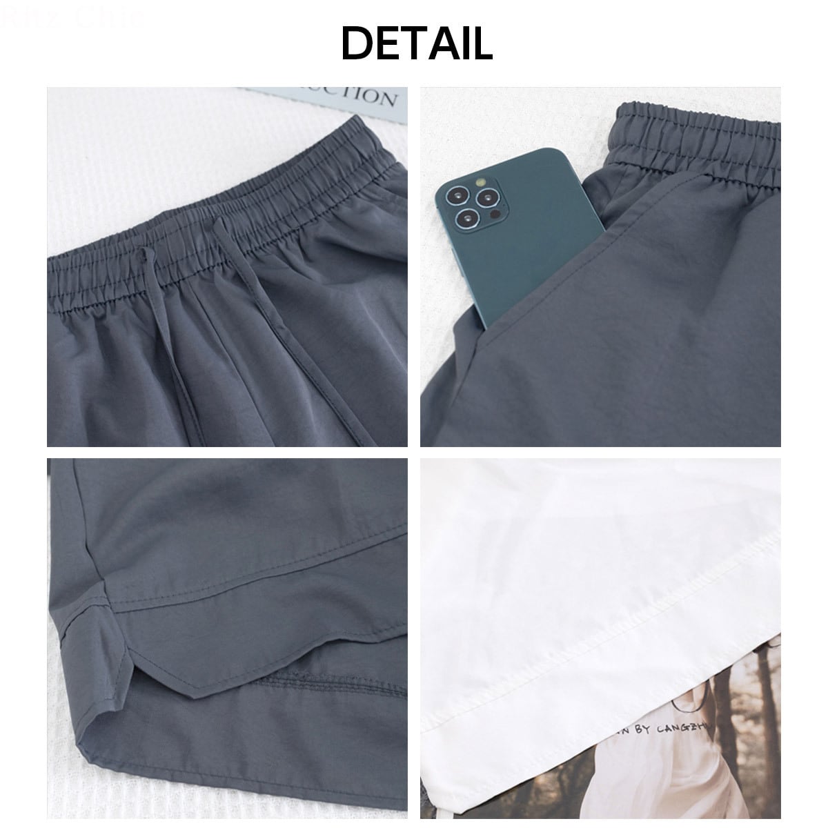 ショートパンツ ハイウエスト レディース 春夏 韓国 薄手 Aライン きれいめ 大人 カジュアル ゆったり 体型カバー ポケット付き ルームウェア 部屋着 ボトムス 大人可愛い 大人女子