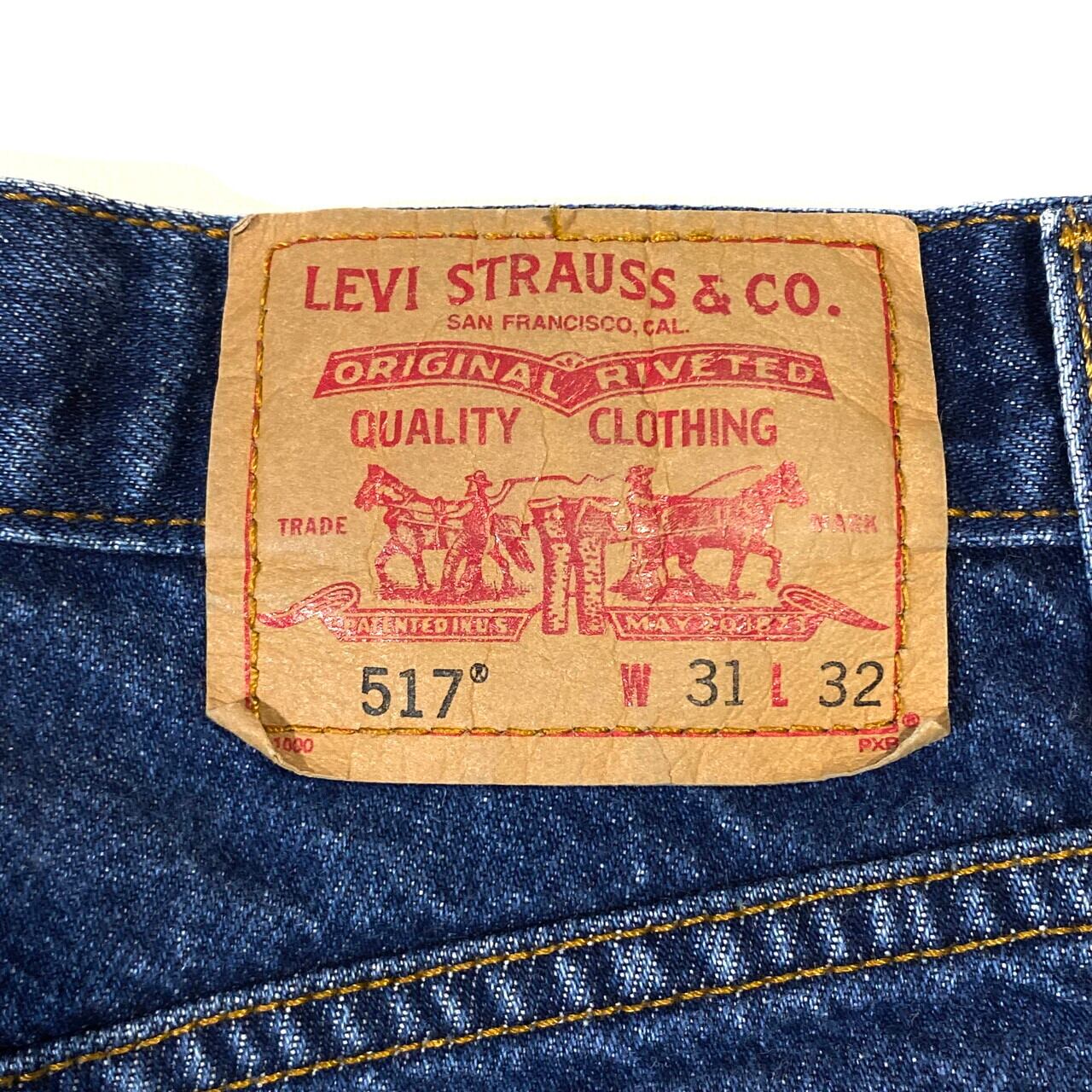 Levi's リーバイス 517 フレア デニムパンツ メンズW31 古着 ジーンズ