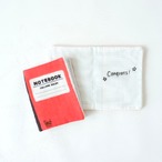 NOTEBOOKガーゼハンカチ