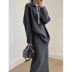 rib knit setup / l0176