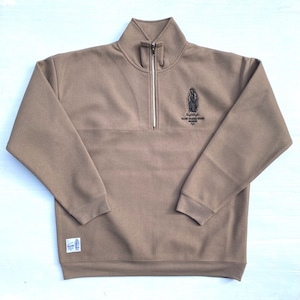 VOLUME ORIGINAL / HALF ZIP FLEECE SWEAT