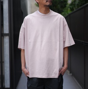 alvana(アルバナ) / 空紡天竺 S/S TEE -LEAF PINK-(ACS-C001)