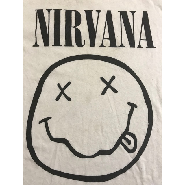 Nirvana ニコちゃんマーク Tシャツ コピーライト16 古着屋 Rock It