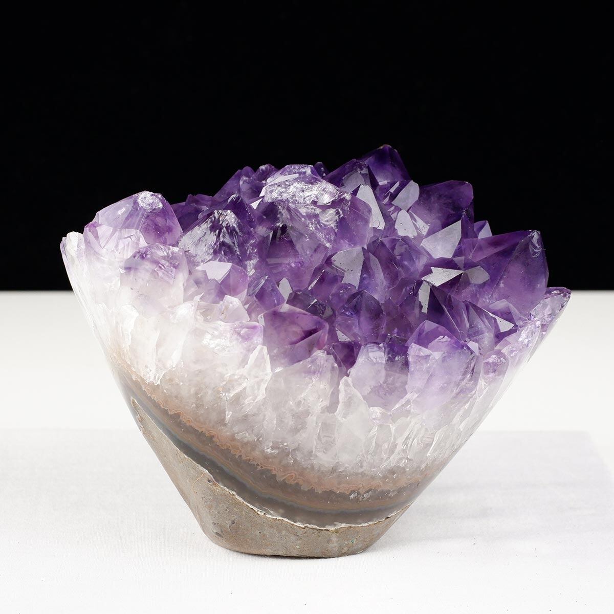 1.7Kg アメジスト クラスター アメジスト 原石 ウルグアイ産 花型 フラワー amethyst 一点物 282-763