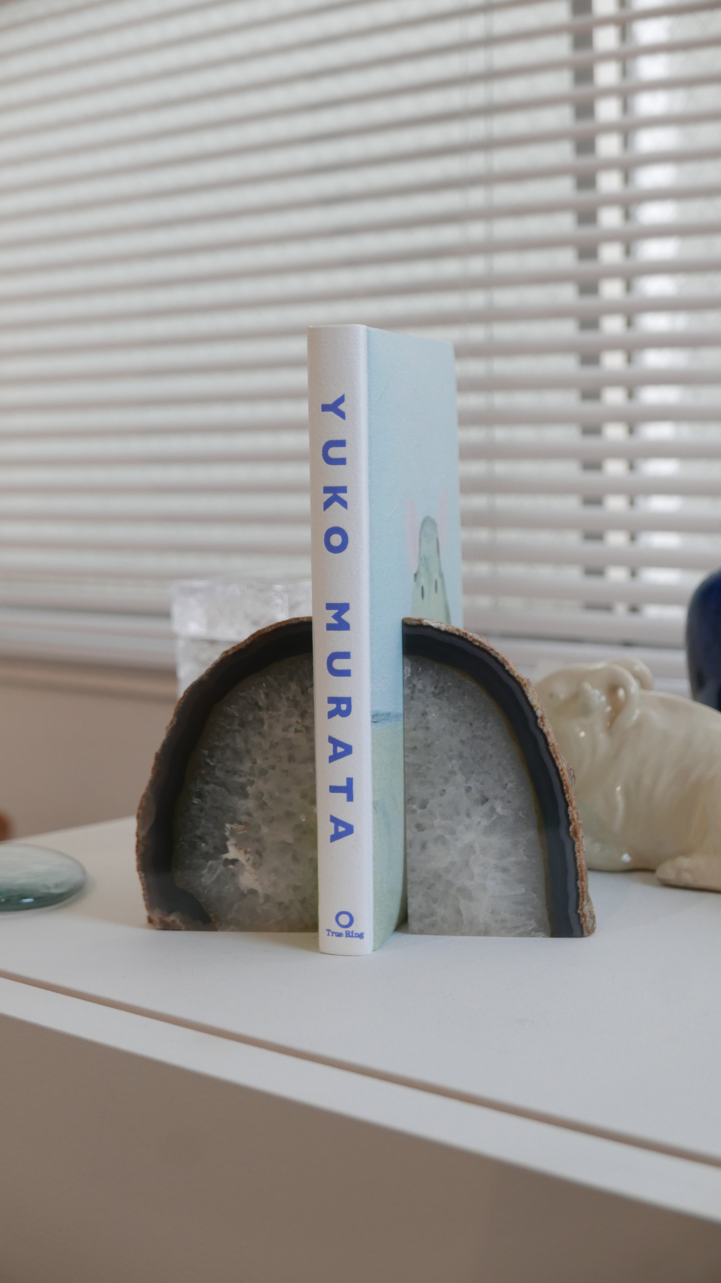 agate bookends #6