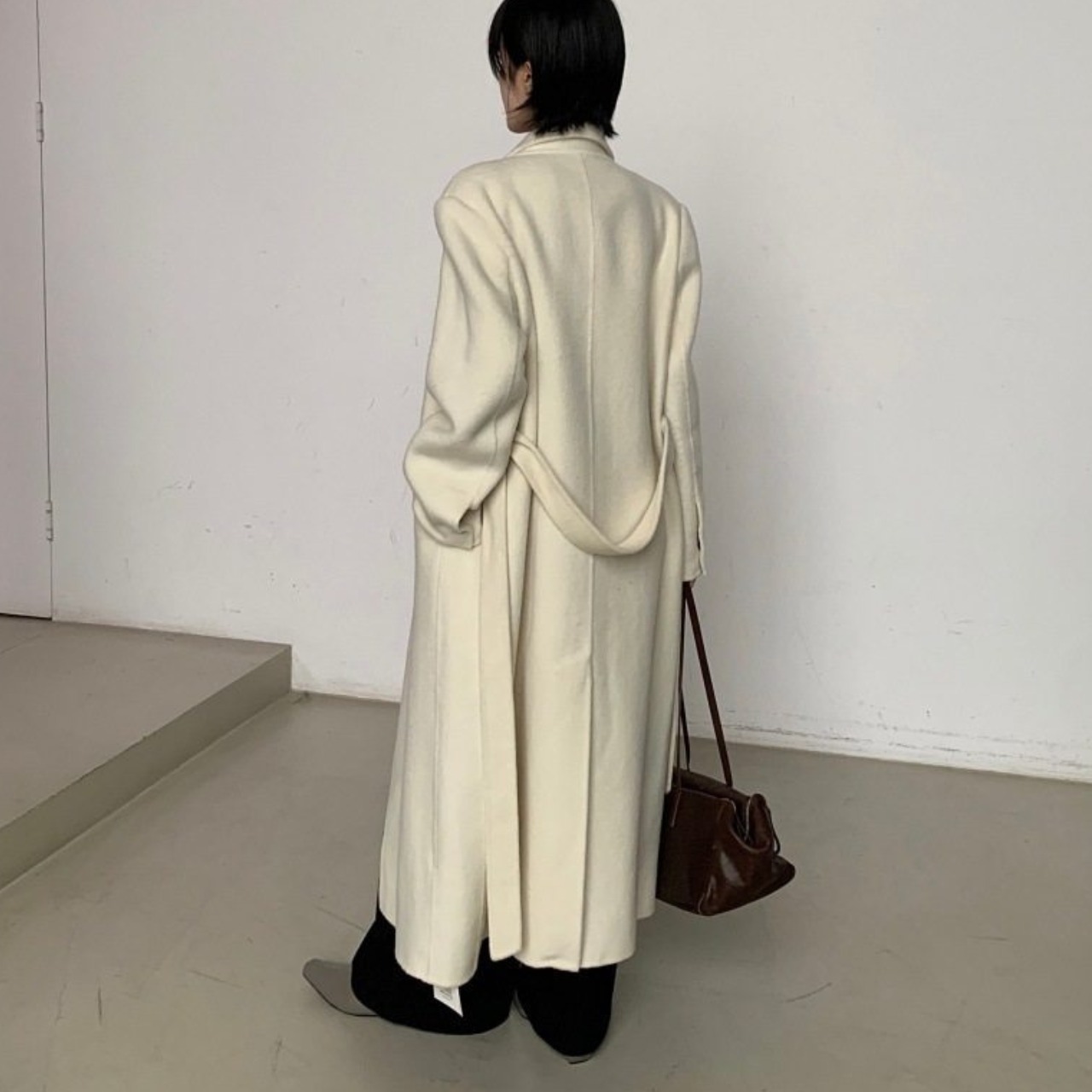 long oversized coat  T4241