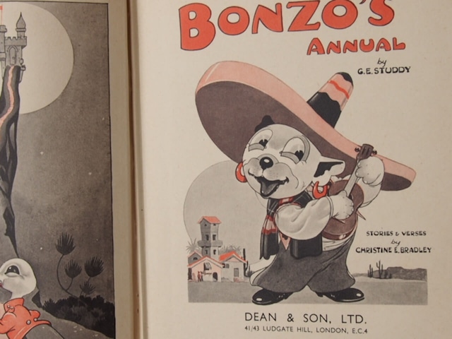 イギリスアンティーク　BONZO(絵本)