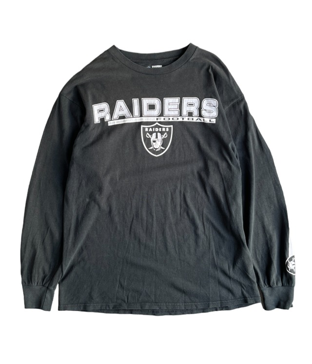 Used long sleeve T-shirt -RAIDERS-