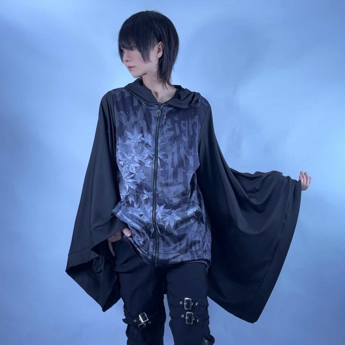 NieR clothing FRONT BIT UNISEX着物袖ジャケット NieR FRONT BIT UNISEX着物袖JACKET - メルカリ