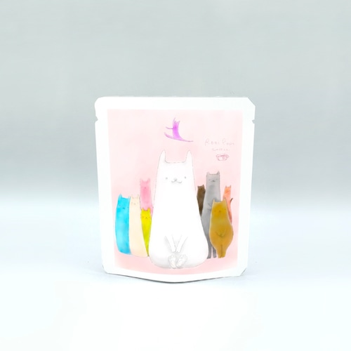 No.007｜おじぎネコ｜ころころどんぐりの小道ブレンド｜ドリップバック(12g)