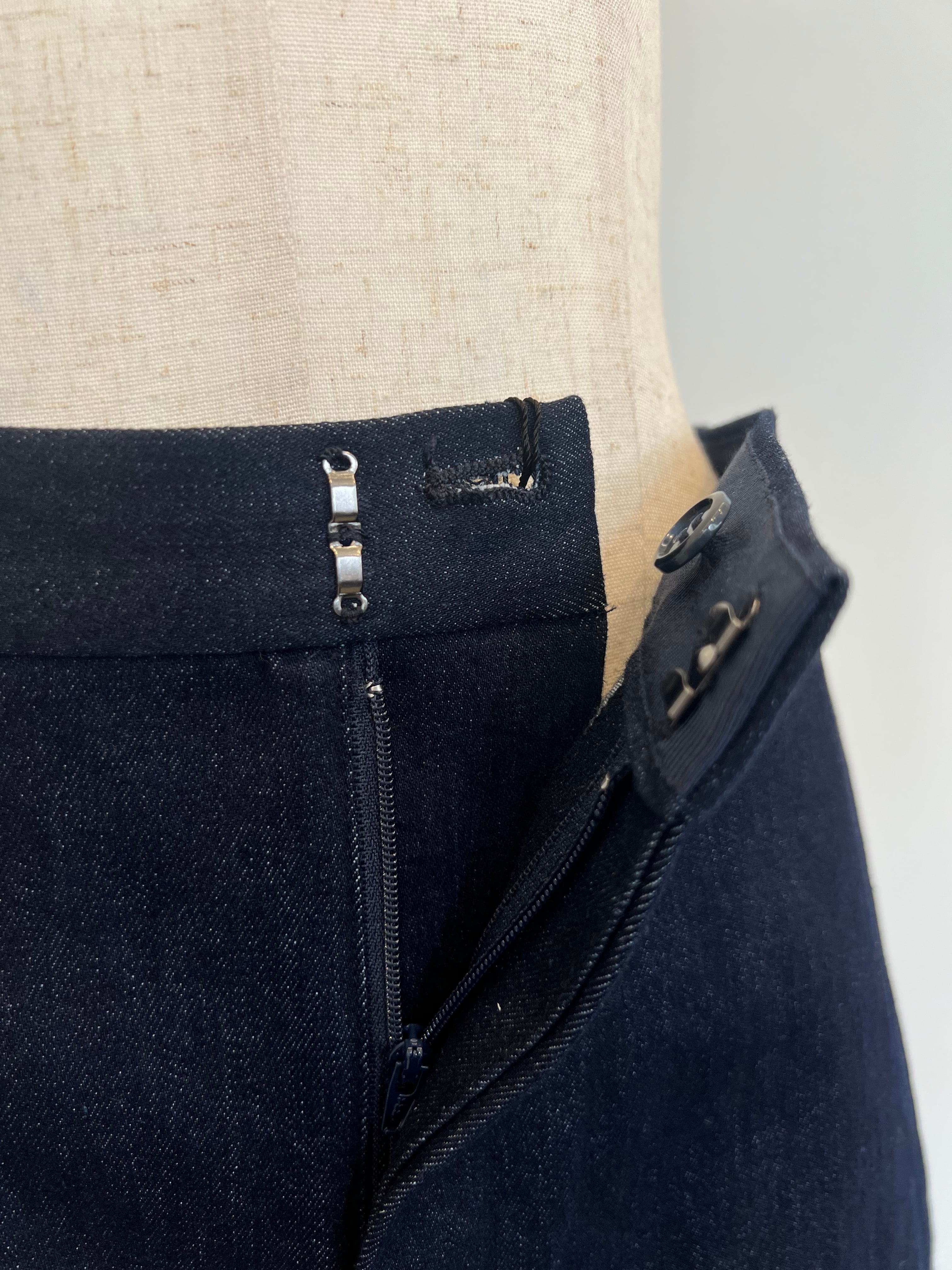 【 SELECT】ジップスリットストレッチスカート 13-0094