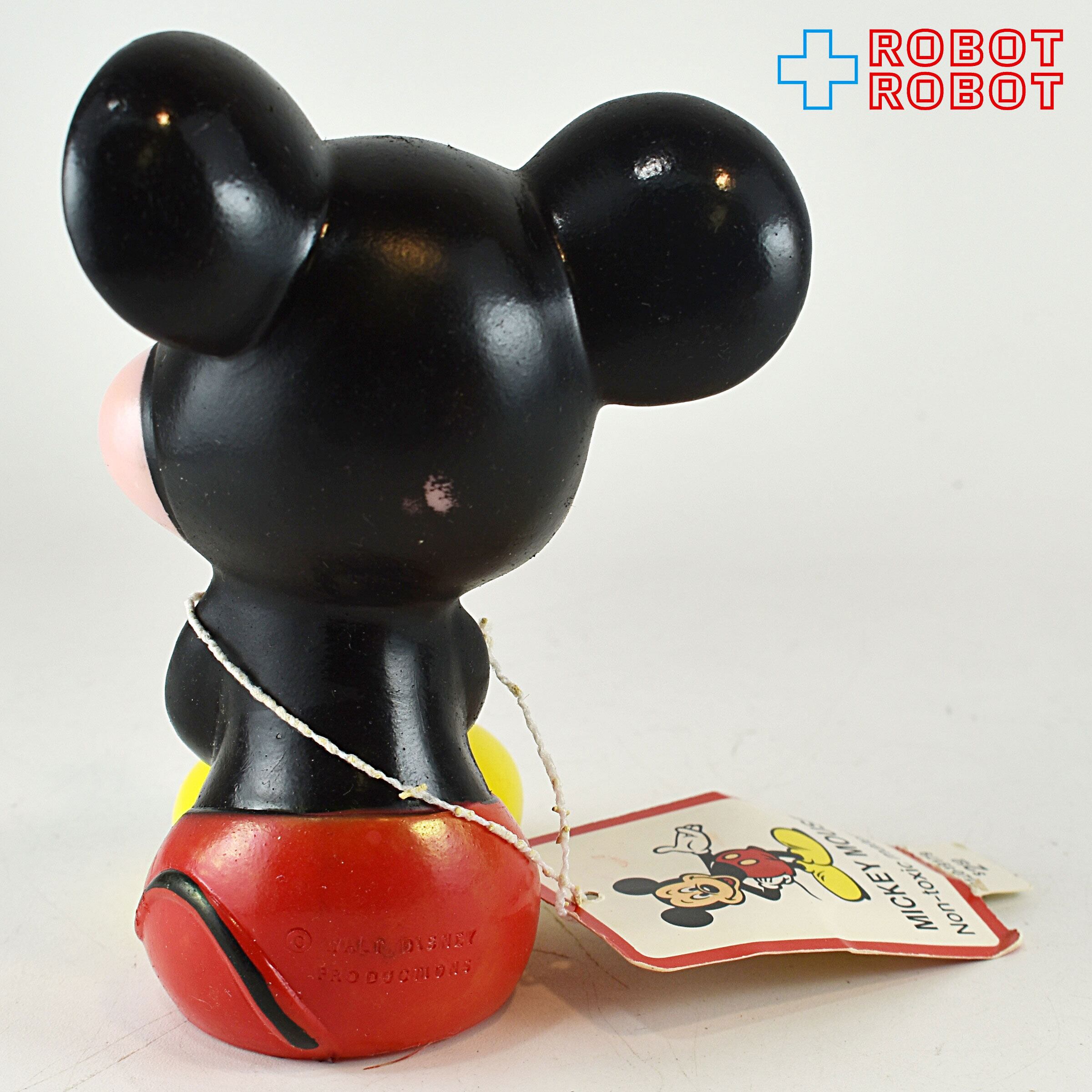 サンラバー ラバードール ディズニー ヴィンテージ ミッキーマウス ソフビ 小 Vintage Disney 1950's Sun Rubber Mickey Mouse サンラバー ミッキー