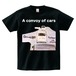 連なる車　tシャツ　０３
