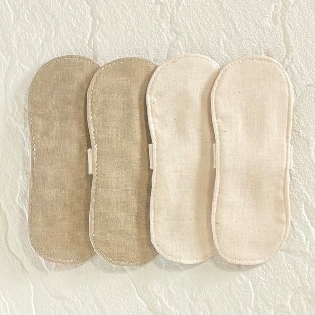 布ライナー 4枚セット ダブルガーゼ 無添加・無漂白 135