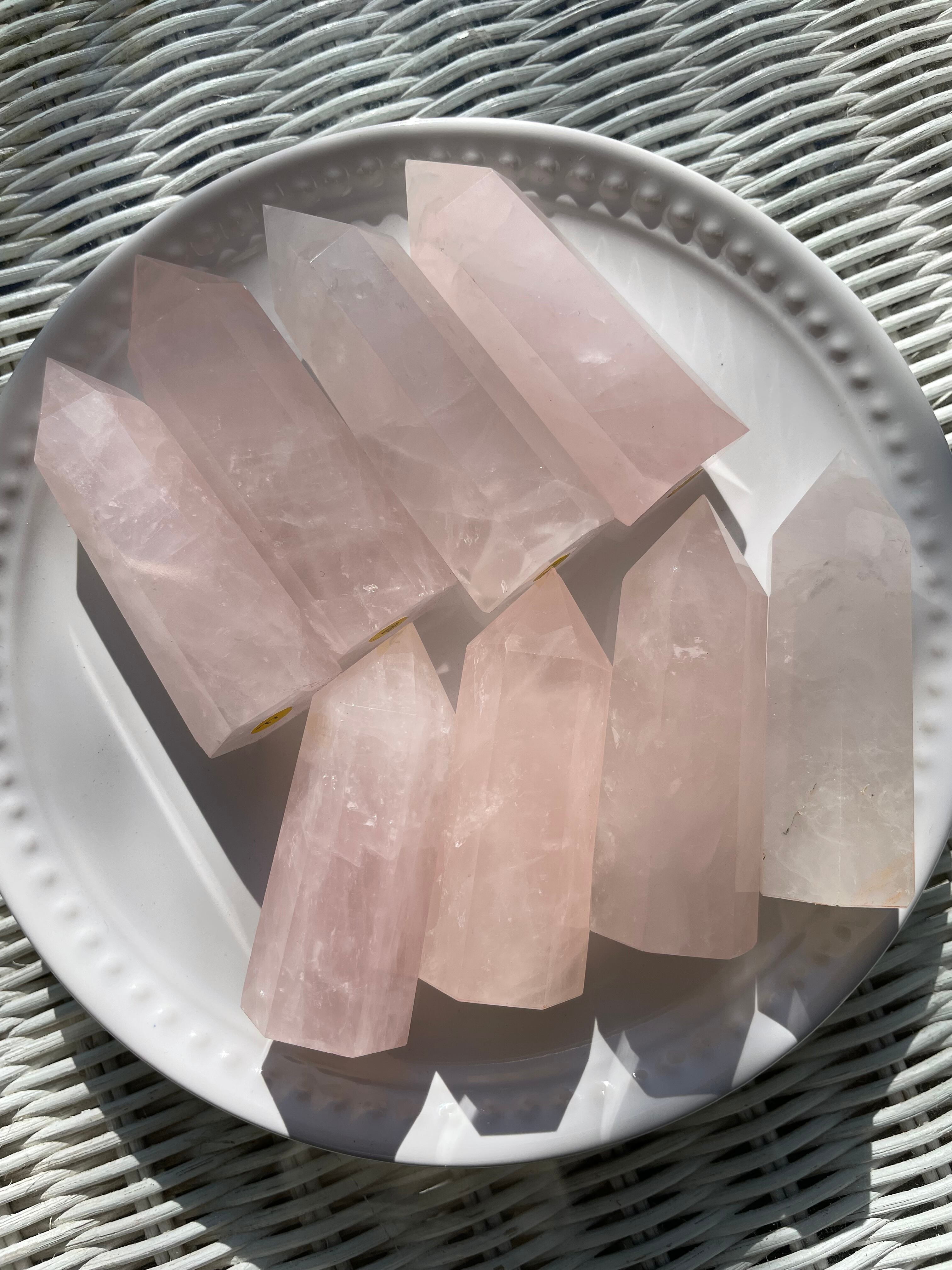 Rose quartz pencil / ローズクォーツペンシル