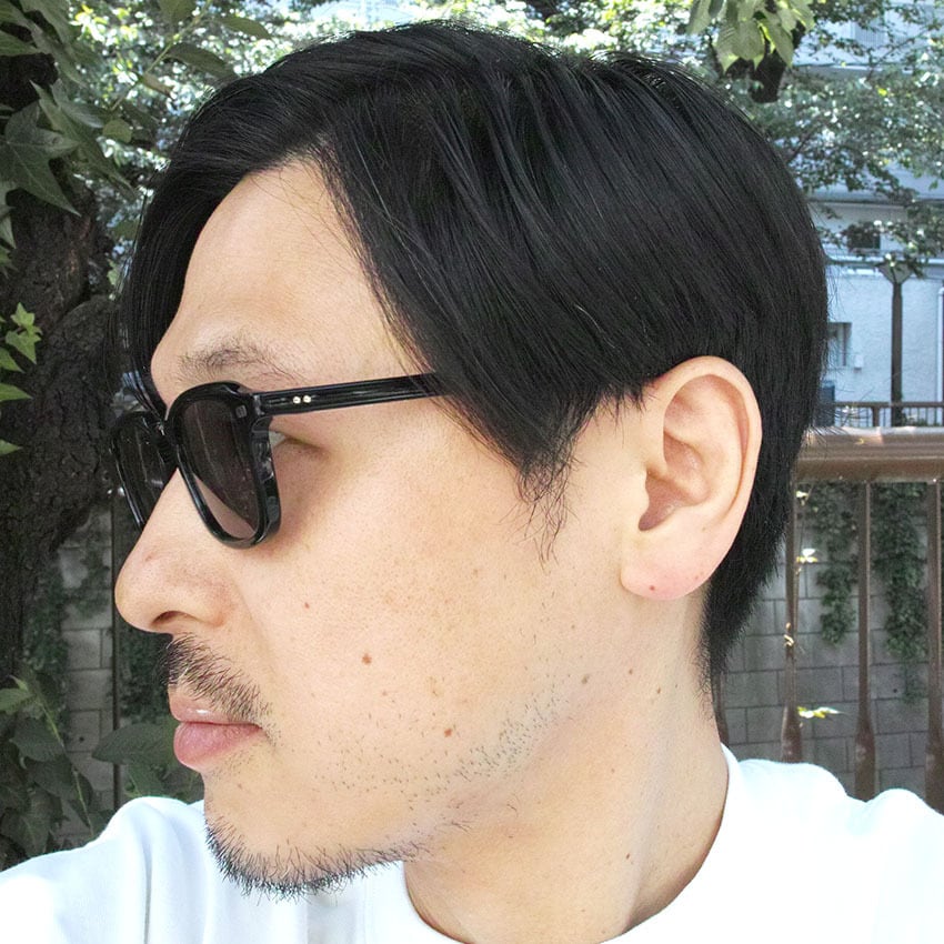 EYEVAN / ALLEN (52) Sun / PBKS - GRY ピアノブラック/シルバー