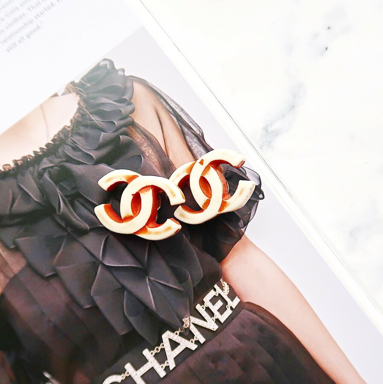 ONLY ONE【VINTAGE ACCESSORY】CHANEL チョコレート風 ONLY ONE【VINTAGE ACCESSORY】CHANEL チョコレート風