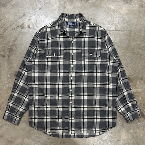 Polo Ralph Lauren “WHITFIELD” Plaid Flannel Shirt