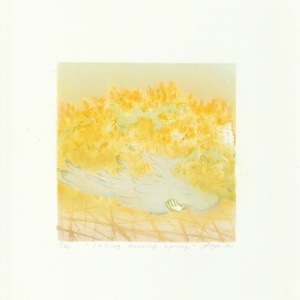 霧生まどか「calling keeping spring」  KIRYU Madoka/lithograph(sheet)
