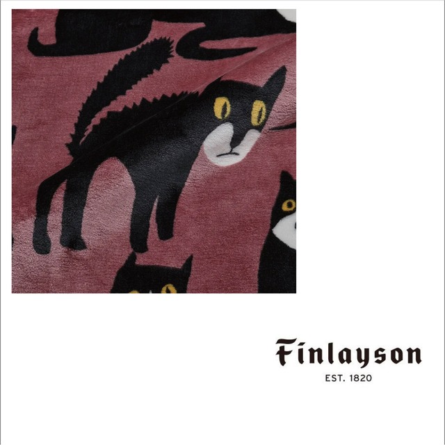 『Finlayson』リバーシブルハーフ毛布　西川株式会社　※特典付き