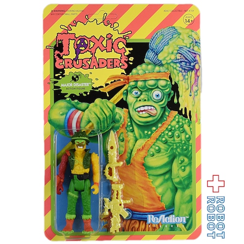 リ・アクション 悪魔の毒々モンスター The Toxic Crusaders メジャーディザスター  3.75インチ アクションフィギュア