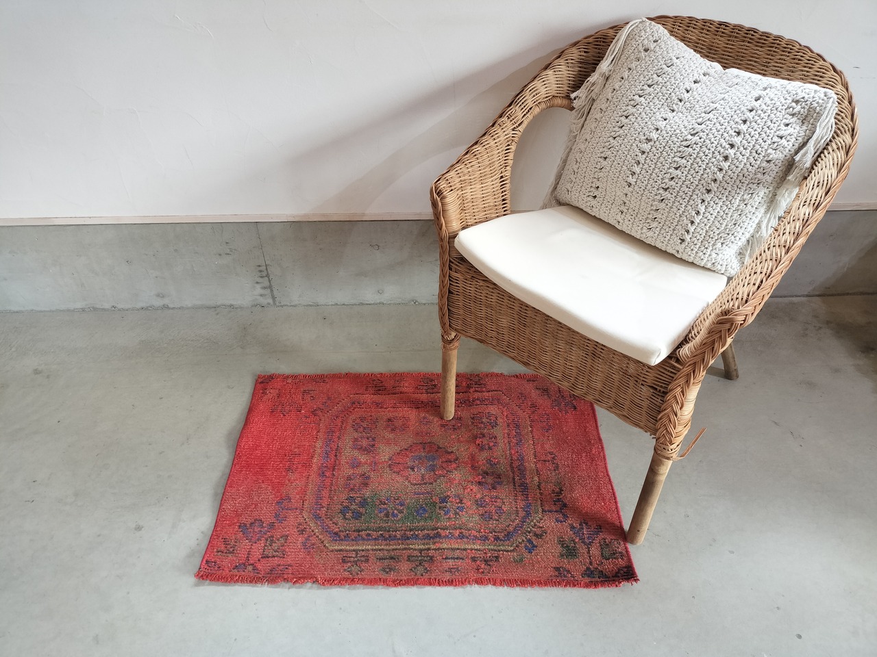Turkishsmall rug 83×55cm No.380