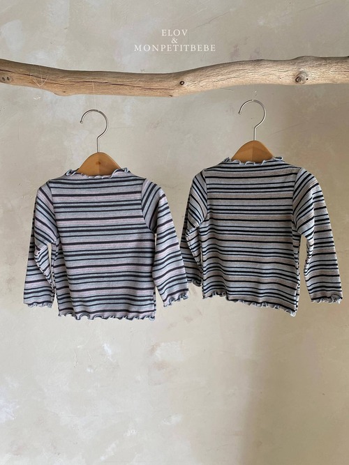 mon petit bebe［取寄］risa stripe tee 26autumn