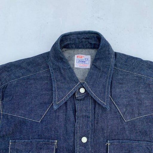 90's LEVI'S リーバイス ソートゥースデニムウェスタンシャツ ショート ...