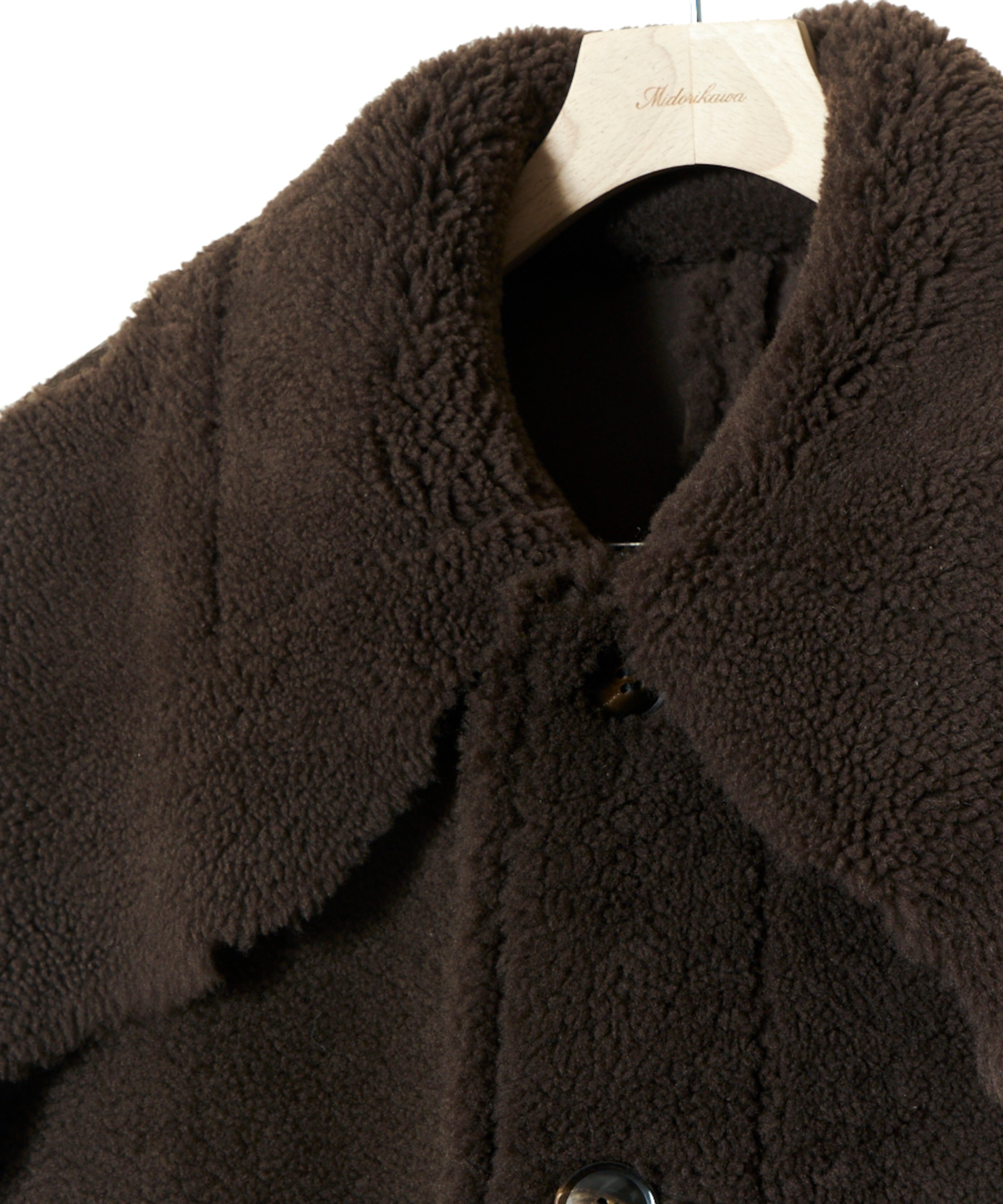 Midorikawa / MID25AW-JK03 REVERSIBLE MOUTON COAT (BROWN