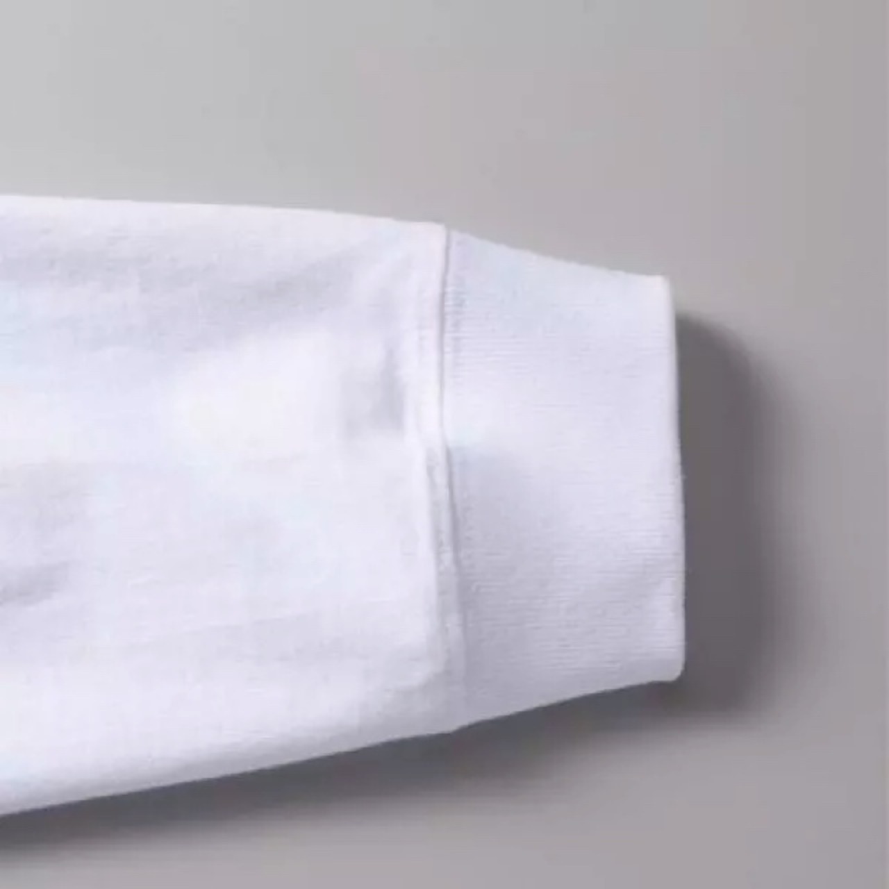 ビッグシルエット 長袖Tシャツ "カタボル"【ホワイト】《S-XL》