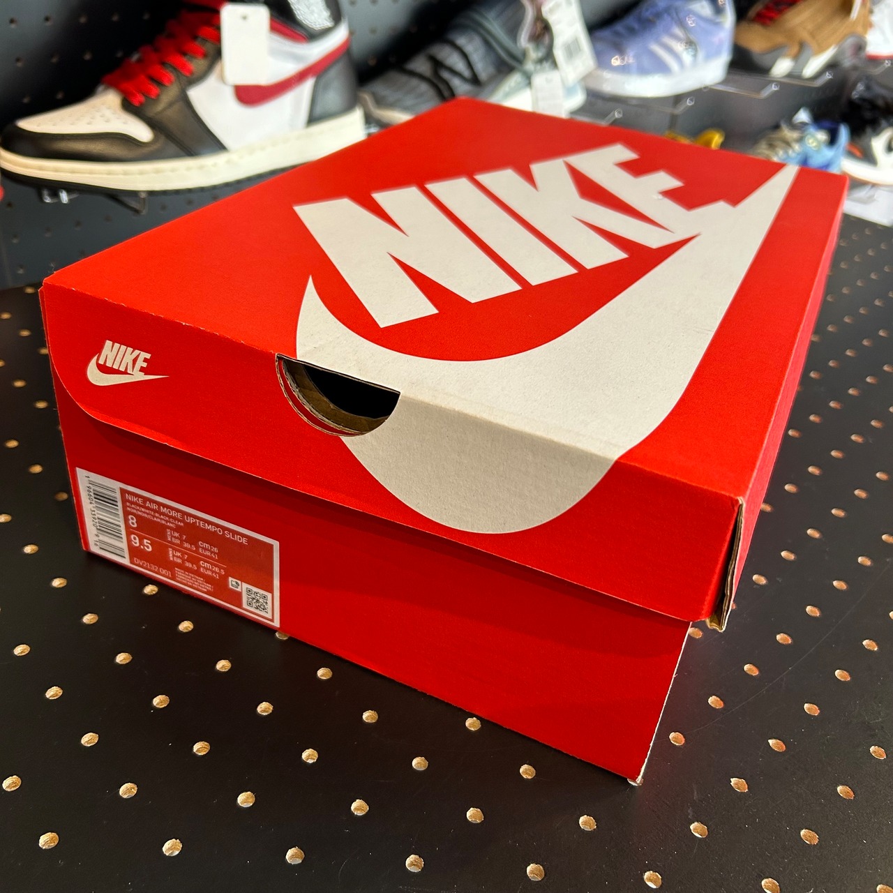 Nike Air More Uptempo Slide "Black" US8/26cm