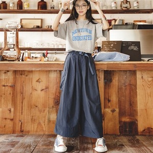 ［Maden］Wide Leg Cargo Pants / ワイド カーゴ パンツ
