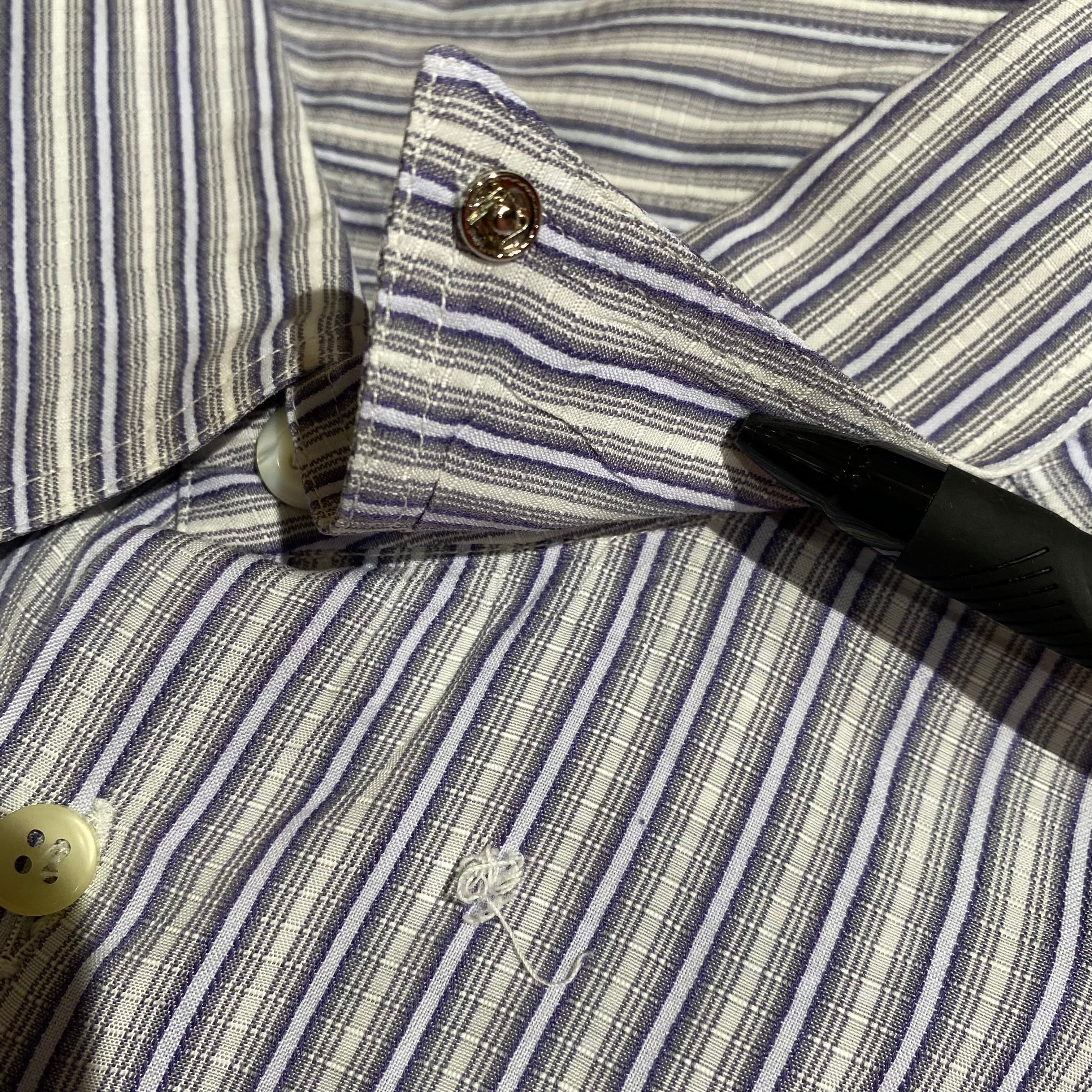 OLD GIORGIO ARMANI / ジョルジオアルマーニ イタリア製 ストライプ 