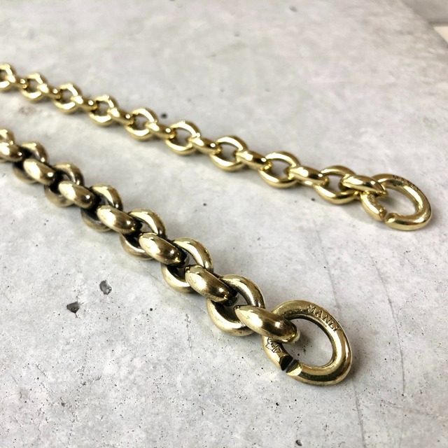 【MB-10BR】 Brass original pieces bracelet　＜受注生産＞
