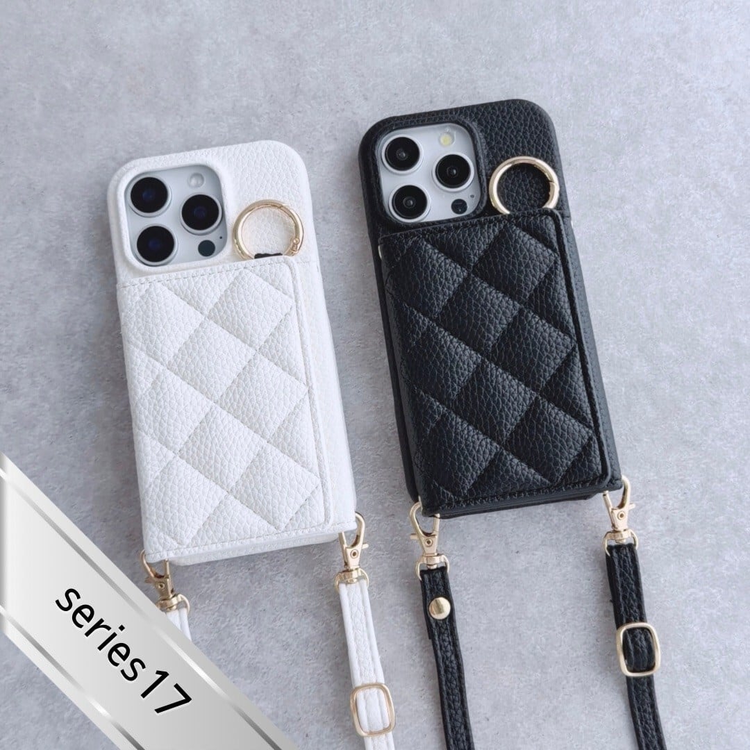 iPhone ミラーキルトケース