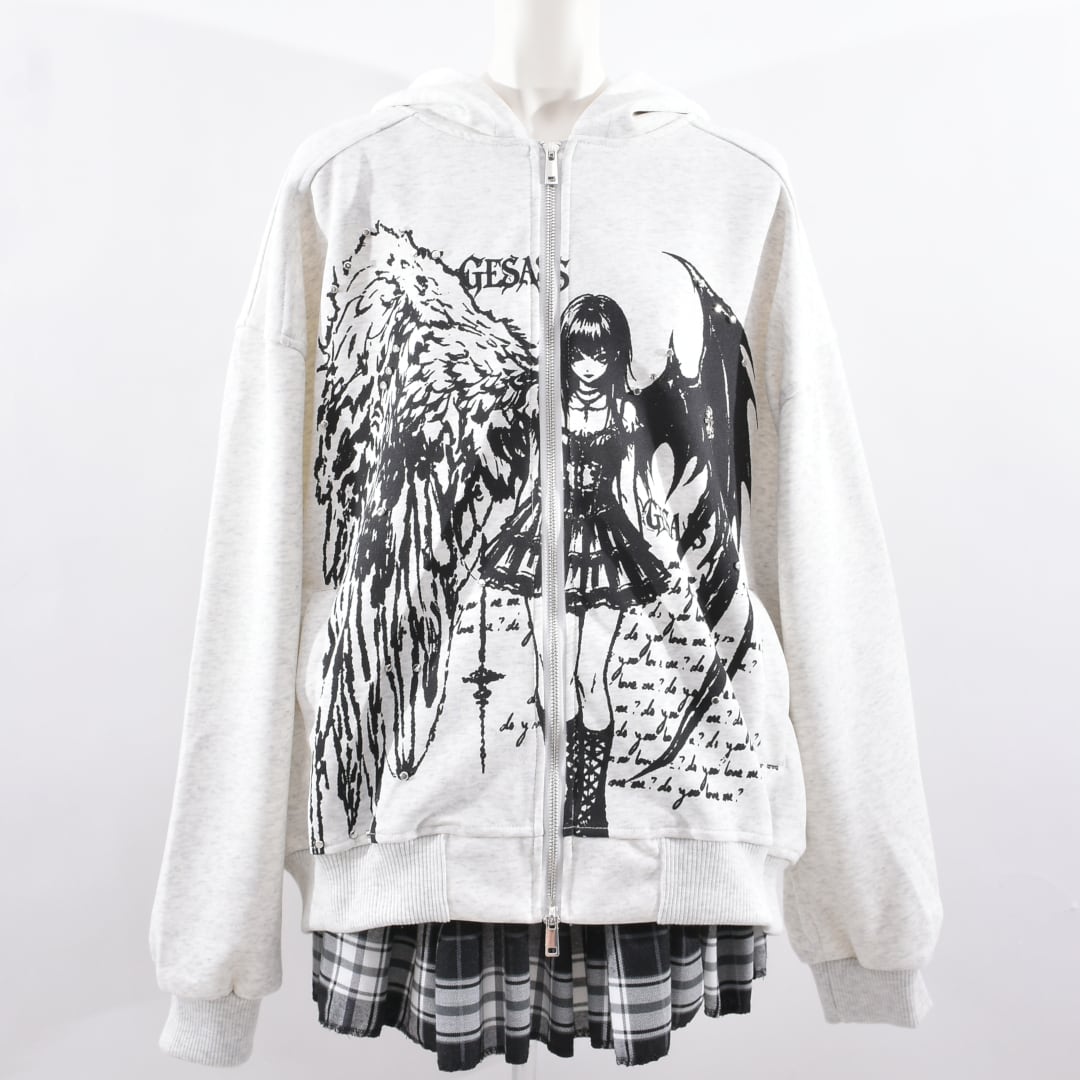 10/7新着】GIRL WING ZIPパーカー | VOLCAN&APHRODITE 公式通販