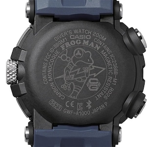 国内正規品 CASIO カシオ G-SHOCK Gショック FROGMAN フロッグマン 200m潜水用防水 GWF-A1000-1A2JF ブルー 腕時計 メンズ