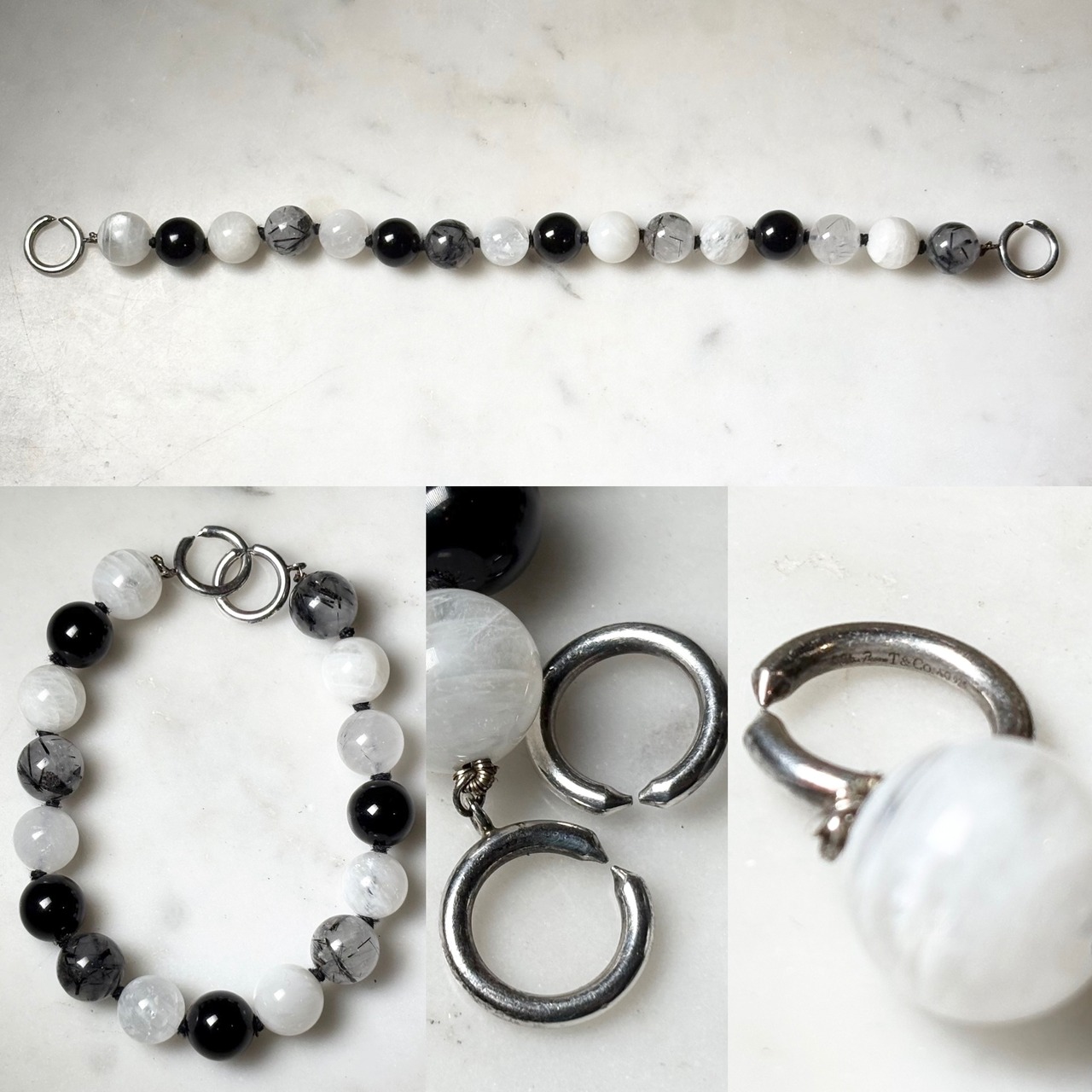TIFFANY silver “Paloma Picasso” gem stone bracelet