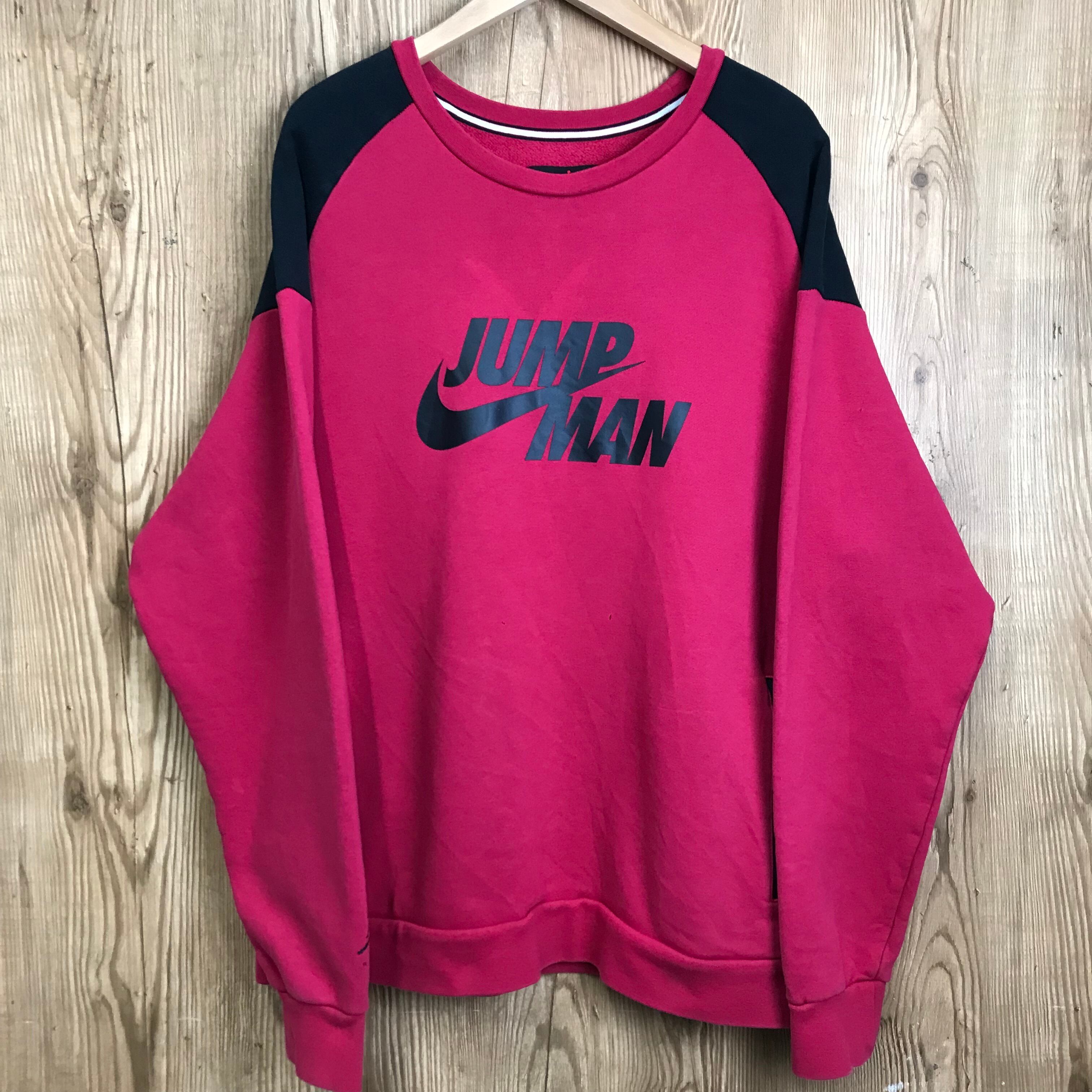 00's JORDAN/NIKE ジャップマンロゴ 23入り 古着ゲームジャージ ☆NIKE JORDAN JUMP MAN ナイキ ジョーダン ジャンプマン スウェット