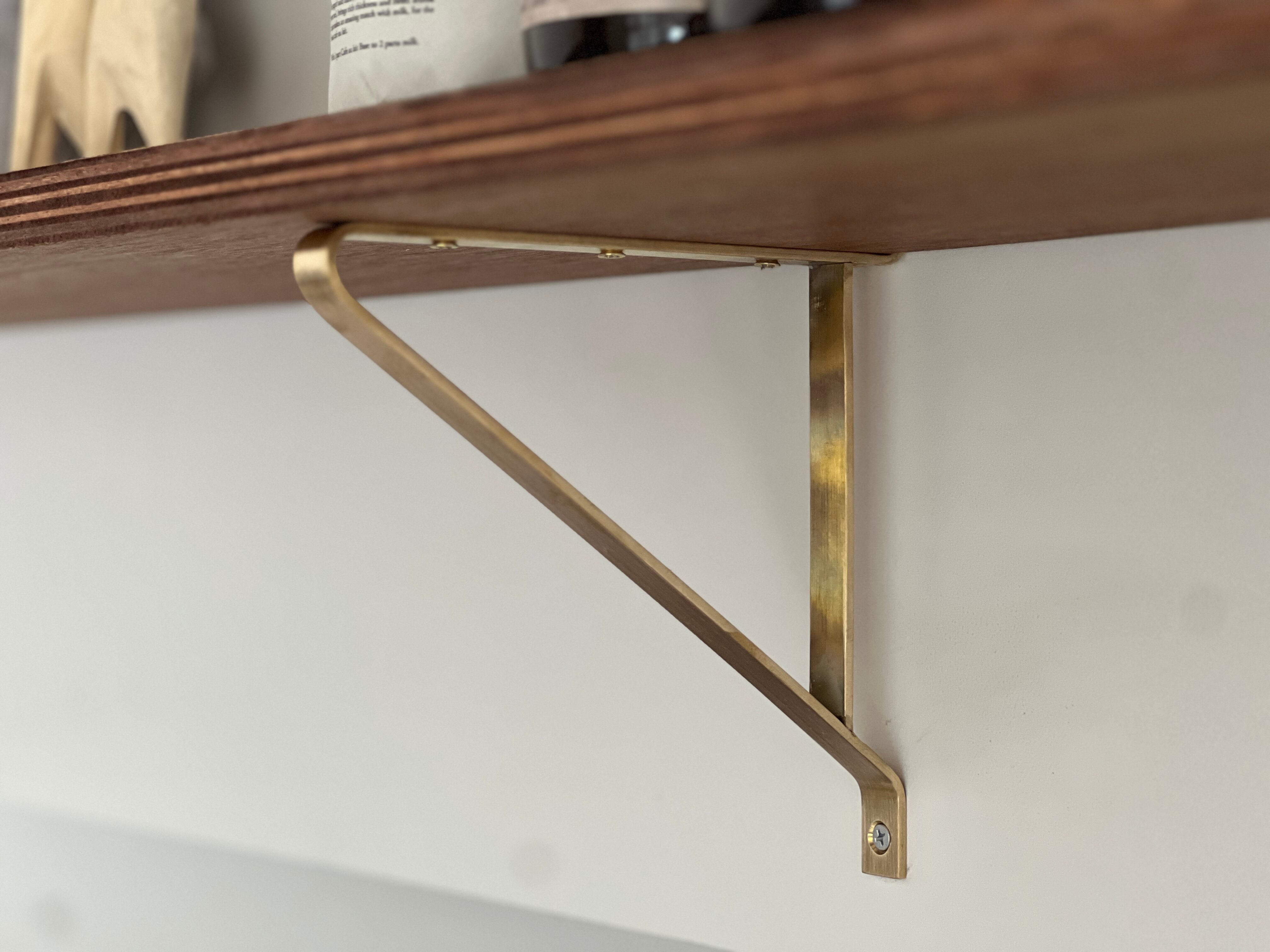 真鍮 棚受_D240mm | あえん堂