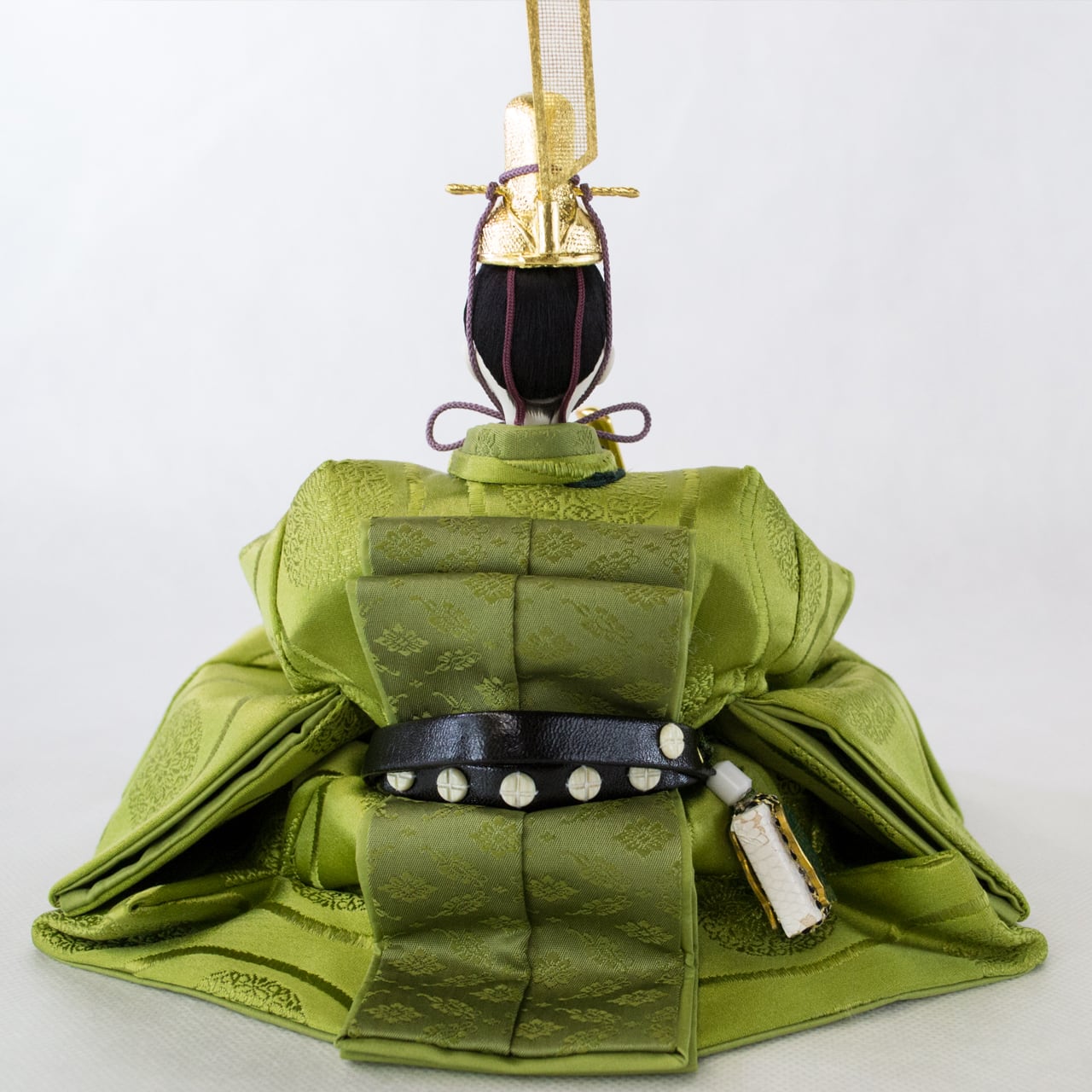 人形作家「清水久遊」作   無垢・緑(正絹)