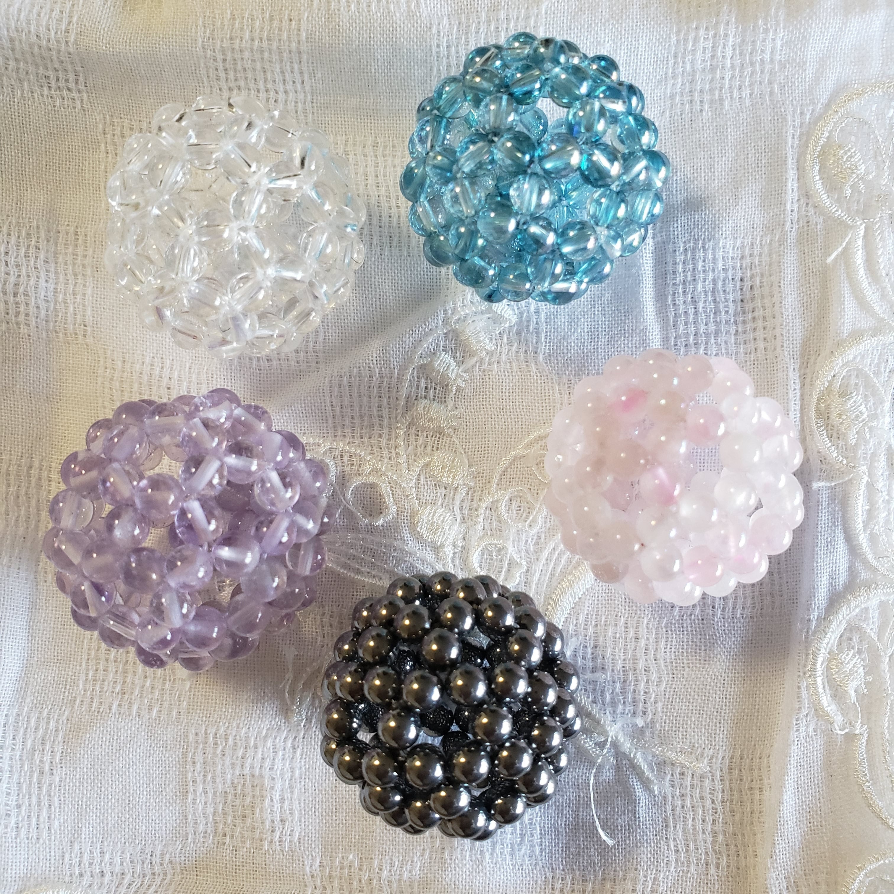 神聖幾何学フラーレン4ミリ水晶(約直径3センチ) | Pay ID