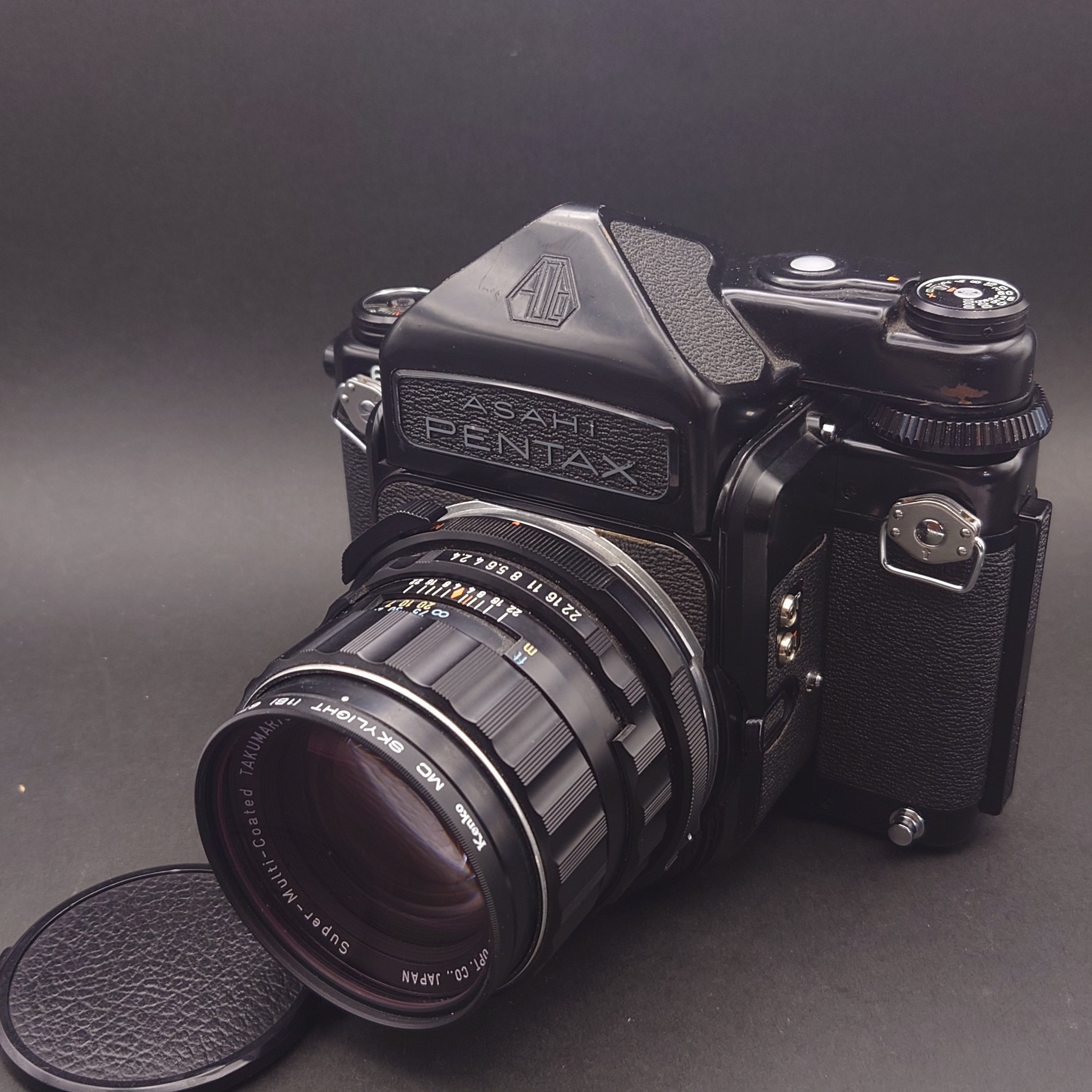 PENTAX 6x7 TTL Super Multi Coated TAKUMAR 6x7 105mm F2.4 現状品
