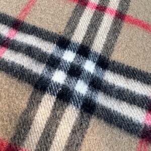 BURBERRY タグ付き カシミア マフラー ベージュ A-10211